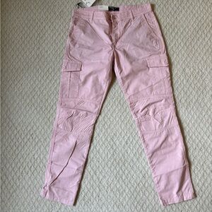 NWT Zara Pink Cargo Pants - size 32